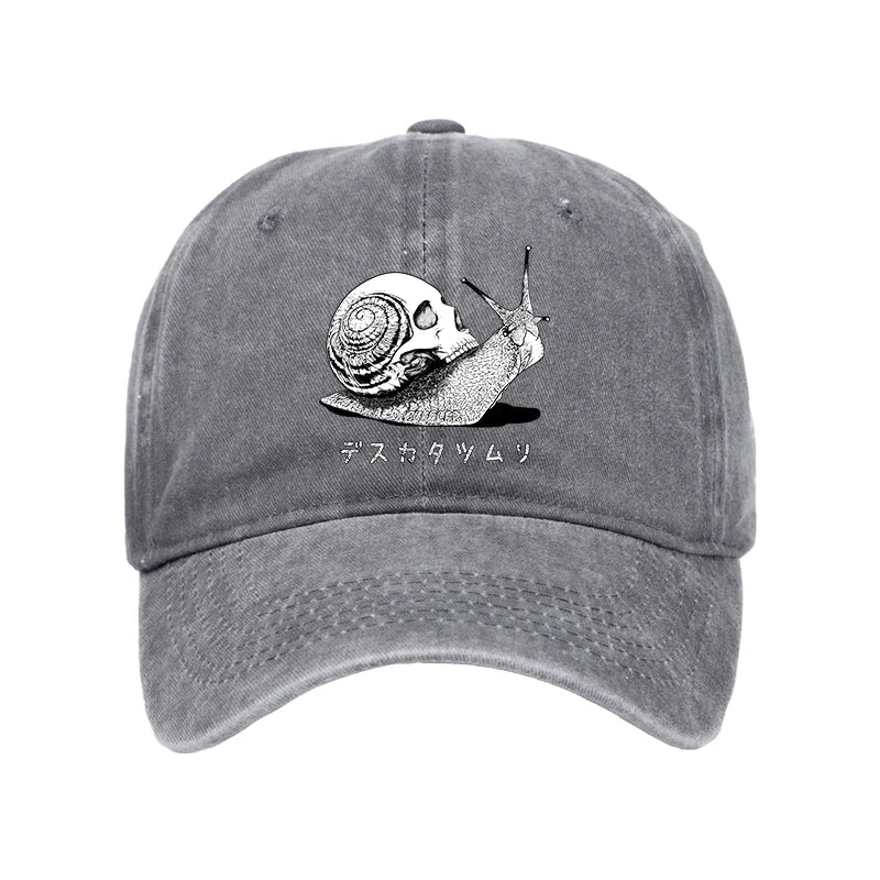 Modecanvas Death Snail Manga Washed Cap-modecanvas