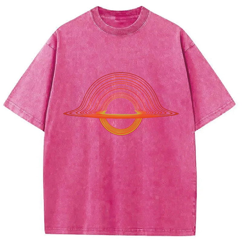 Modecanvas Planet Aperture Space Washed T-Shirt