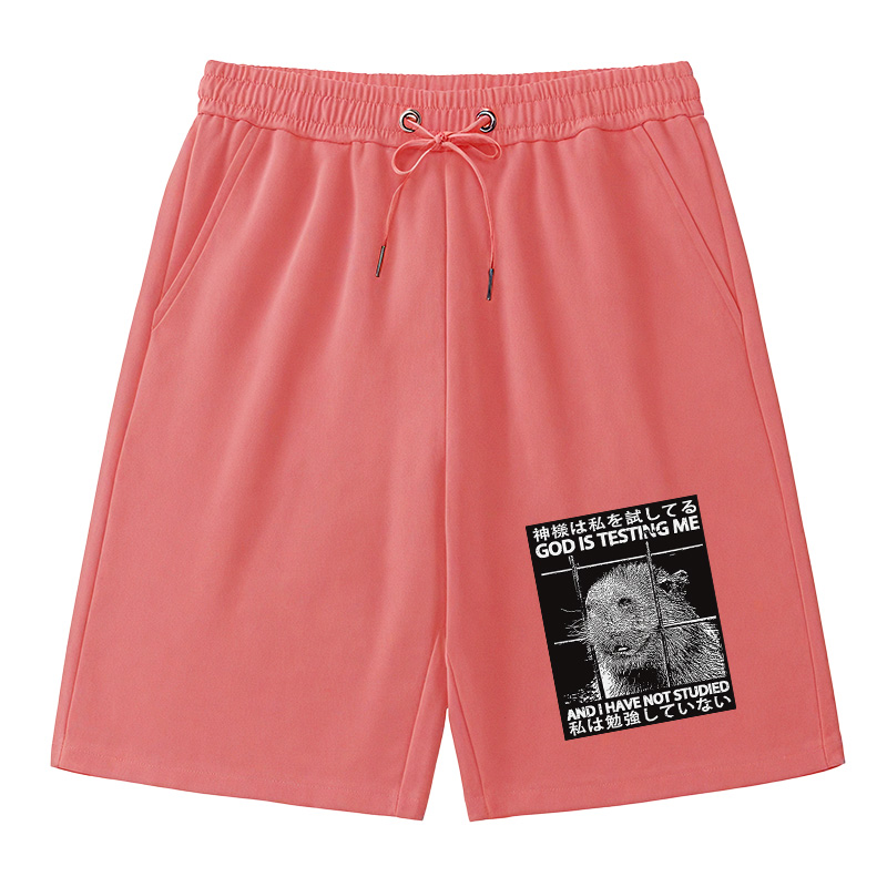 Modecanvas God Is Testing Me Classic Short