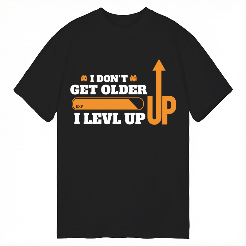 Modecanvas I Level Up DTG Printing Classic T-Shirt-modecanvas