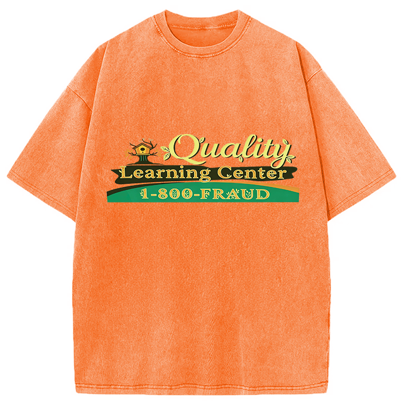 Modecanvas Quality Learning Center DTG Printing Washed T-Shirt