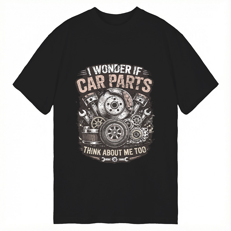 Modecanvas Vintage Car Parts DTG Printing Classic T-Shirt
