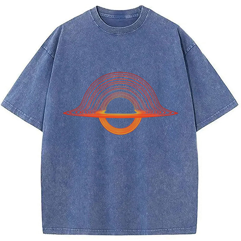 Modecanvas Planet Aperture Space Washed T-Shirt