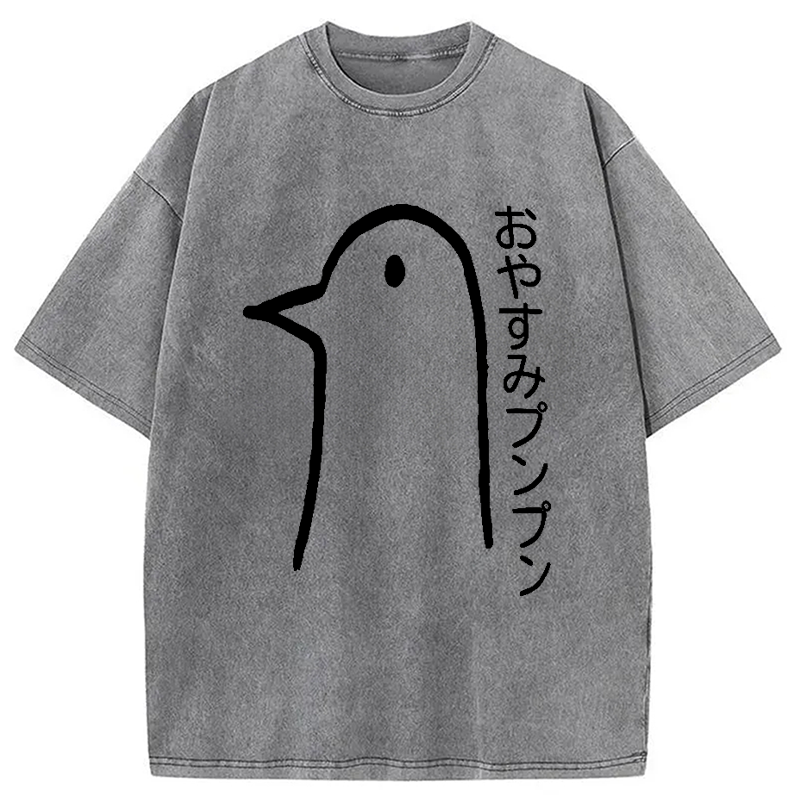 Modecanvas Goodnight Punpun Washed T-Shirt