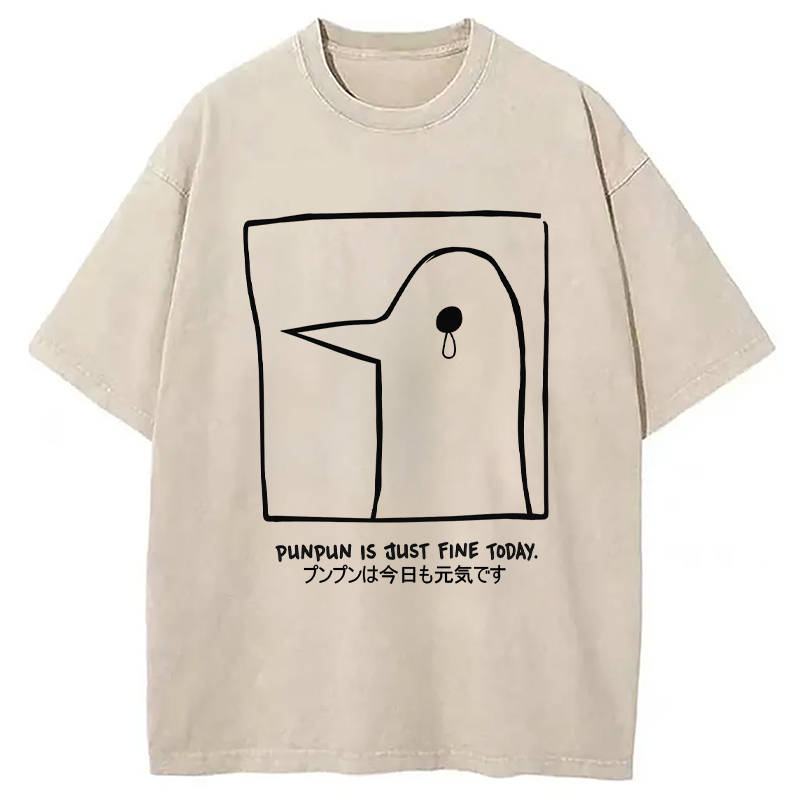 Modecanvas Oyasumi Punpun Washed T-Shirt