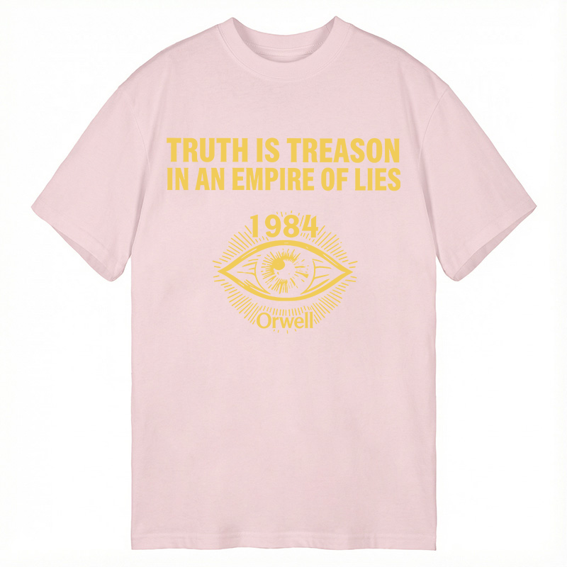 Modecanvas 1984 Orwell DTG Printing Classic T-Shirt-modecanvas