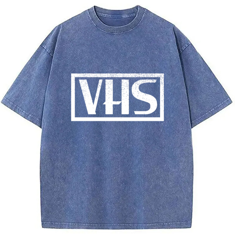 Modecanvas VHS Logo Washed T-Shirt