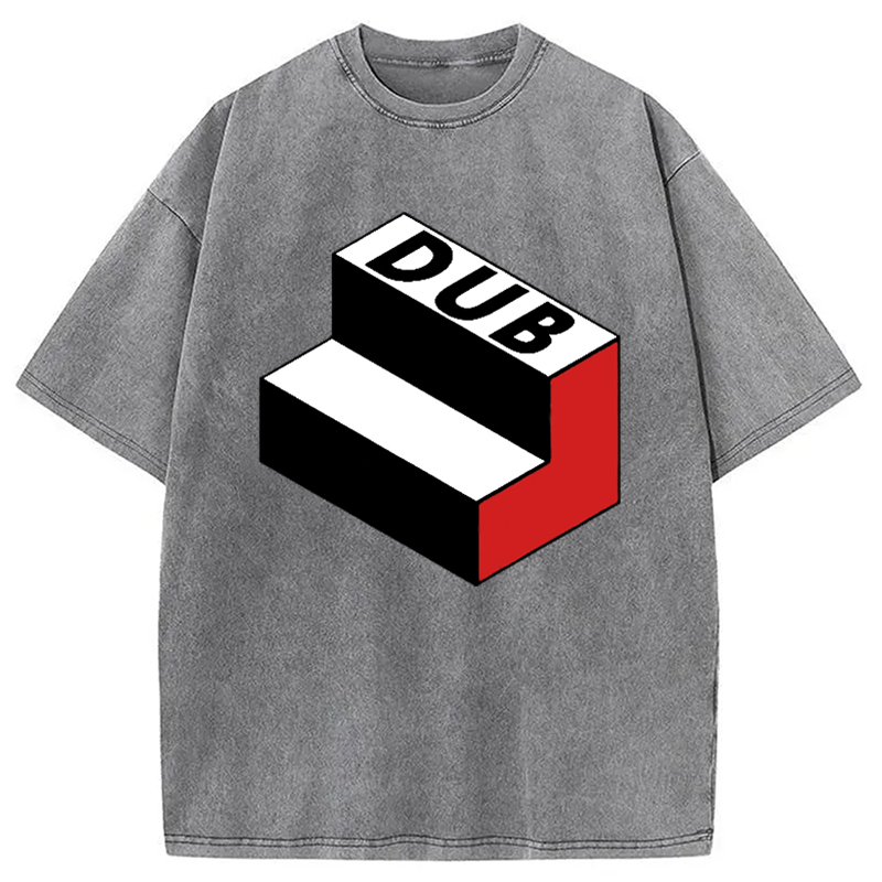 Modecanvas Dubstep Funny Washed T-Shirt