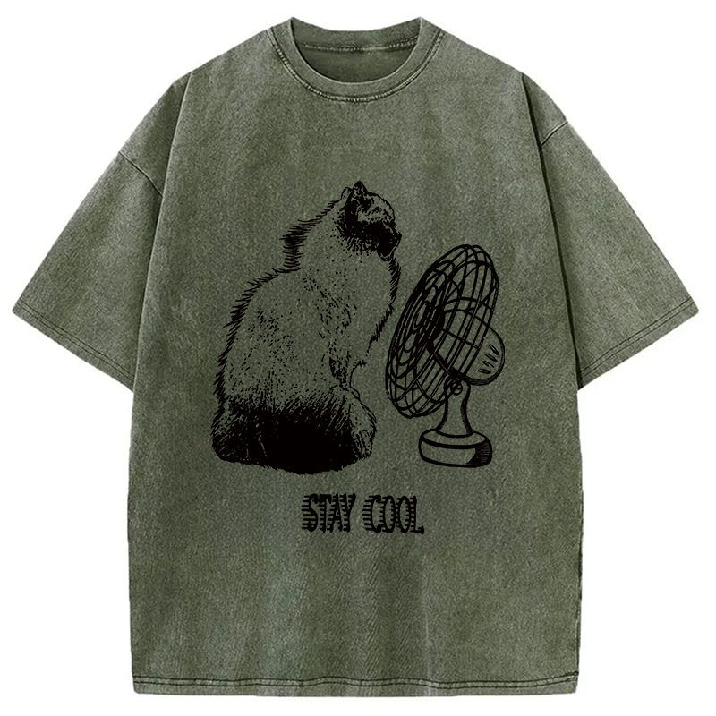 Modecanvas Stay Cool DTG Printing Washed T-Shirt