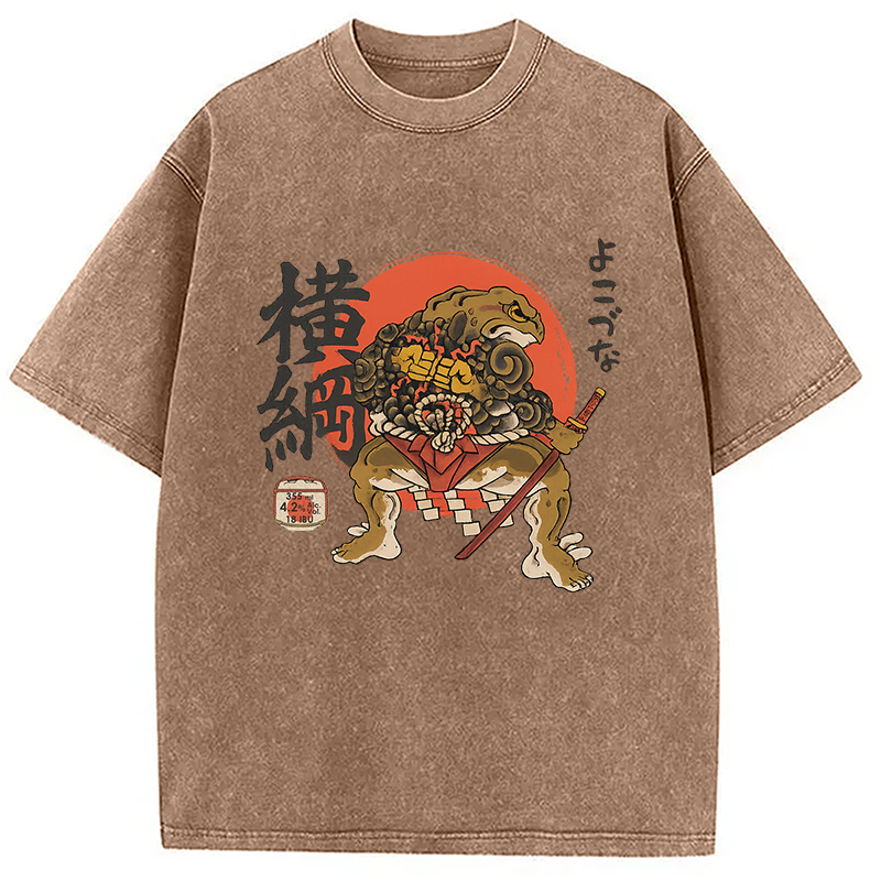 Modecanvas Yokozuna Japanese Washed T-Shirt