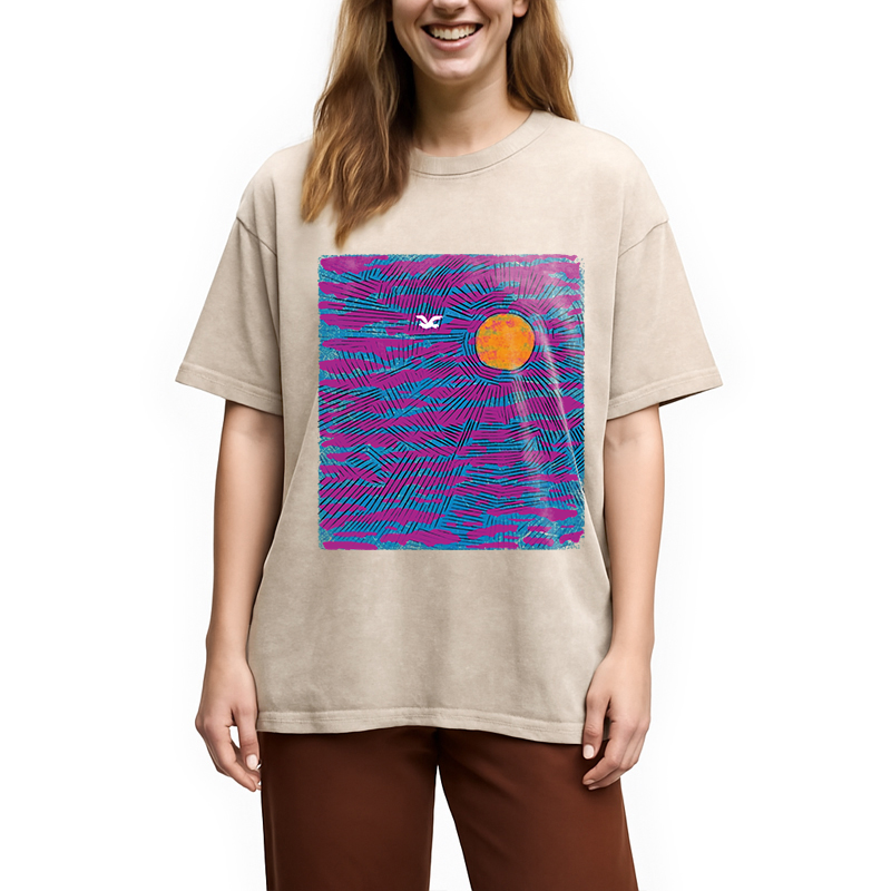 Modecanvas Trip DTG Printing Washed T-Shirt