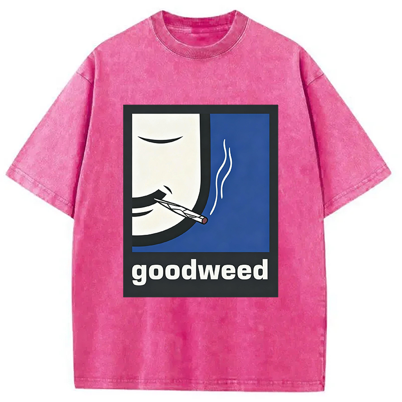 Modecanvas Goodweed DTG Printing Washed T-Shirt