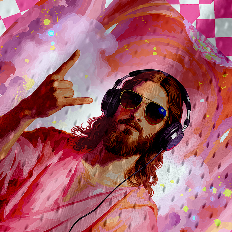 Modecanvas DJ Jesus Jersey Tank