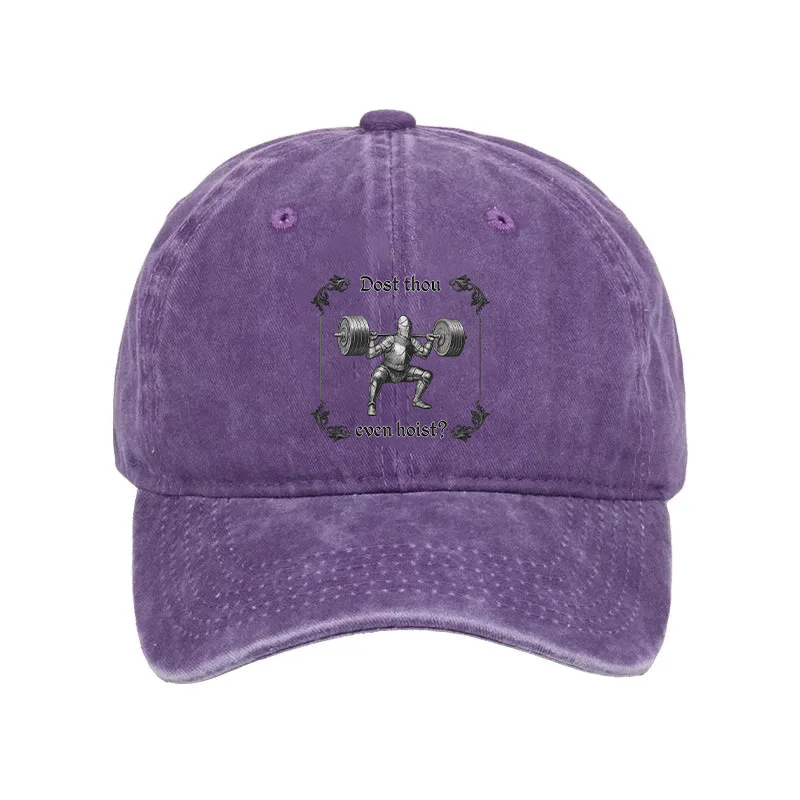 Modecanvas Dost Thou Even Hoist Washed Cap-modecanvas