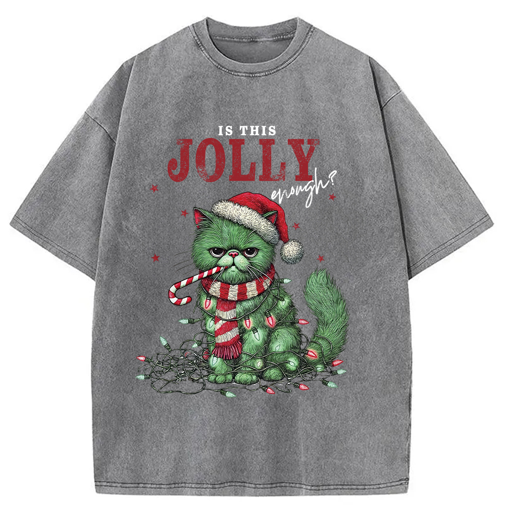Modecanvas Christmas Gift Washed T-Shirt
