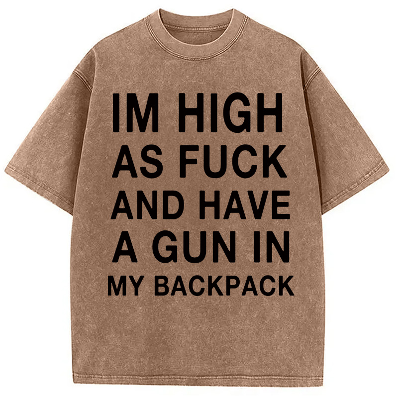 Modecanvas Im High Washed T-Shirt-modecanvas