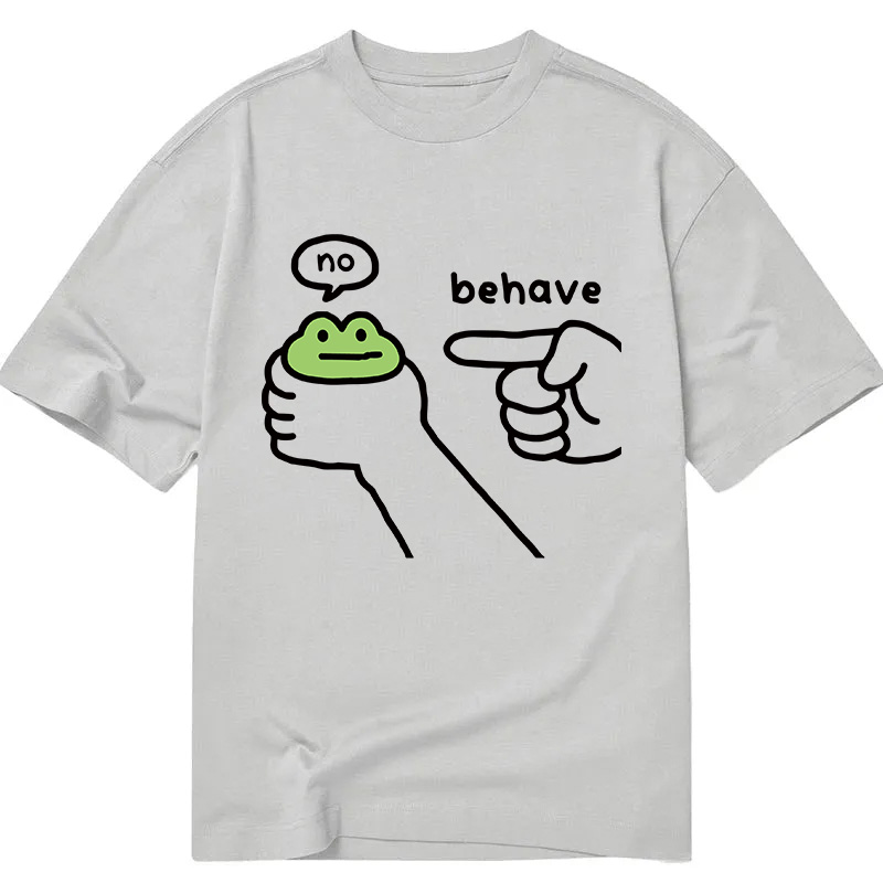 Modecanvas Dishonest Frog DTG Printing Classic T-Shirt-modecanvas