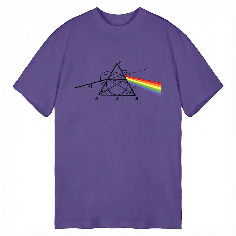 Modecanvas Optical Deconstruction DTG Printing Classic T-Shirt-modecanvas
