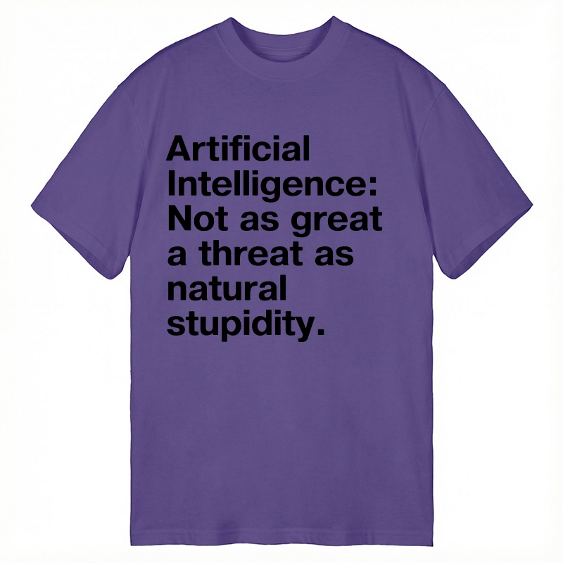Modecanvas Artificial Intelligence DTG Printing Classic T-Shirt-modecanvas