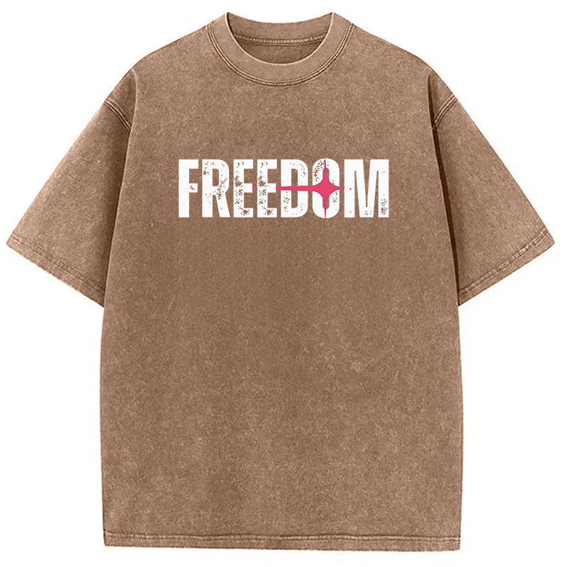 Modecanvas Freedom DTG Printing Washed T-Shirt