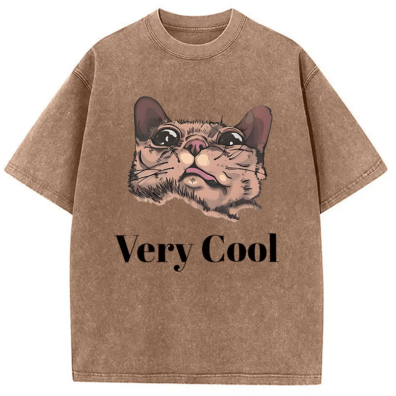 Modecanvas Gumbus Very Cool DTG Printing Washed T-Shirt