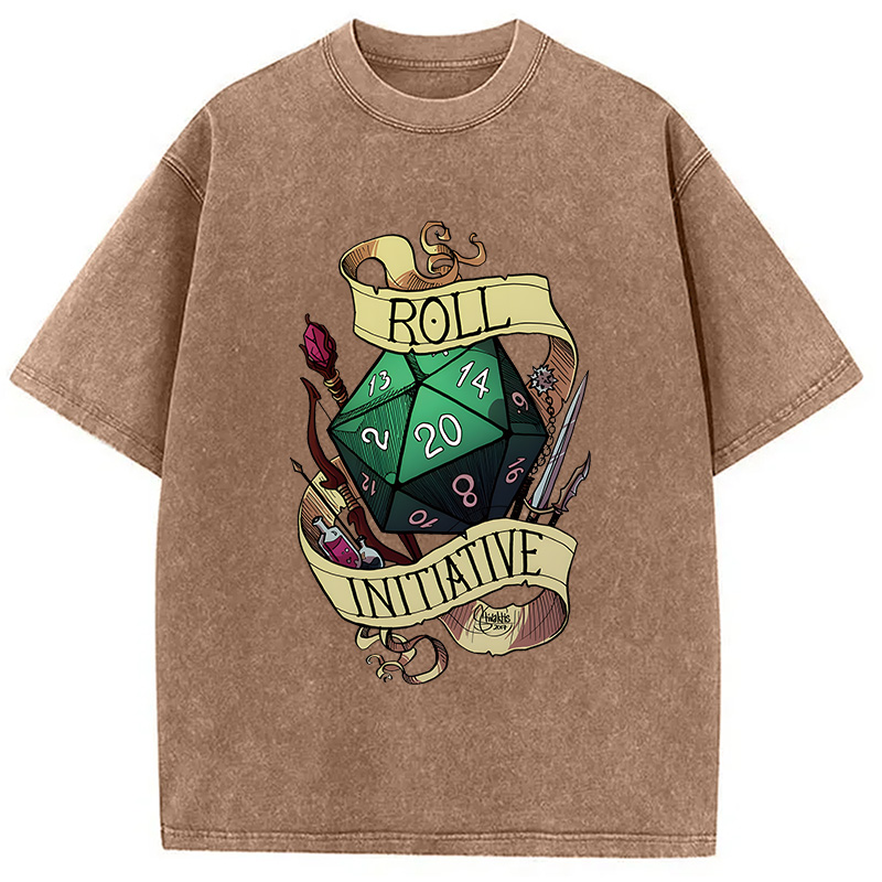 Modecanvas Roll Initiative DTG Printing Washed T-Shirt