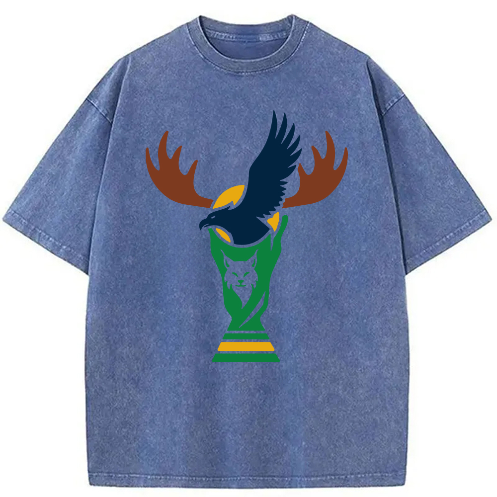Modecanvas World Cup Peak Competition Legacy DTG Printing Washed T-Shirt