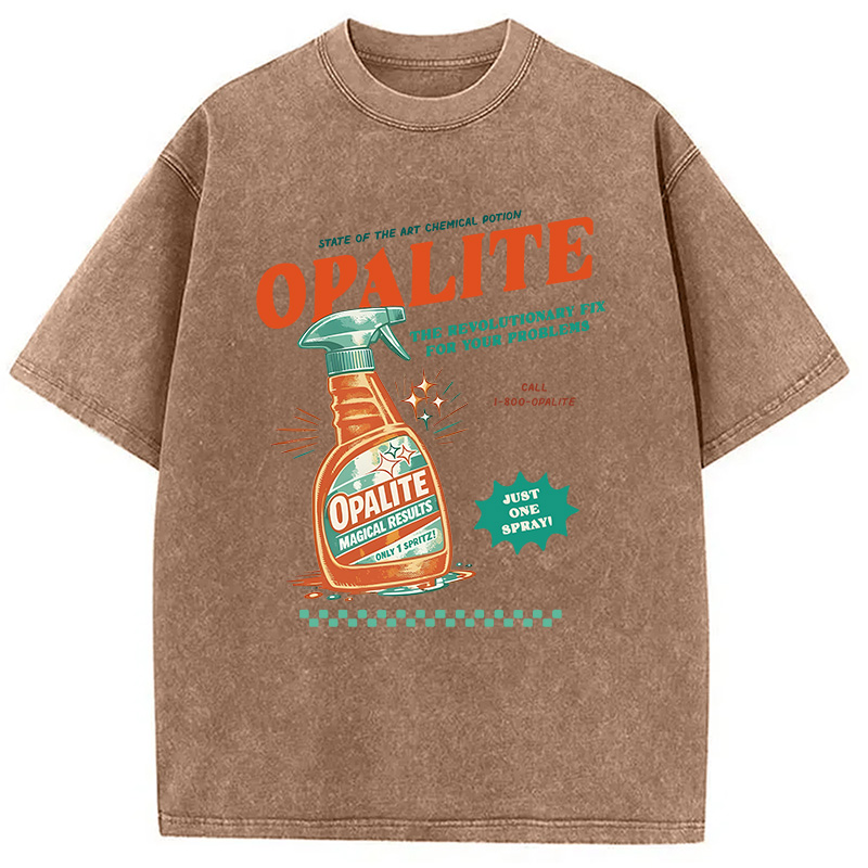 Modecanvas Opalite Spray DTG Printing Washed T-Shirt