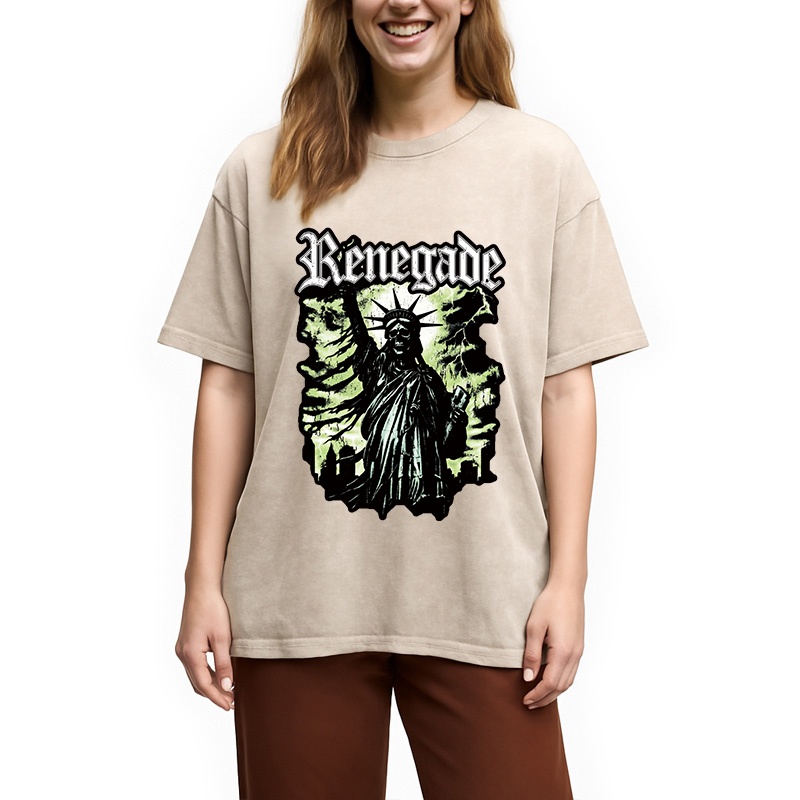 Modecanvas Renegade DTG Printing Washed T-Shirt