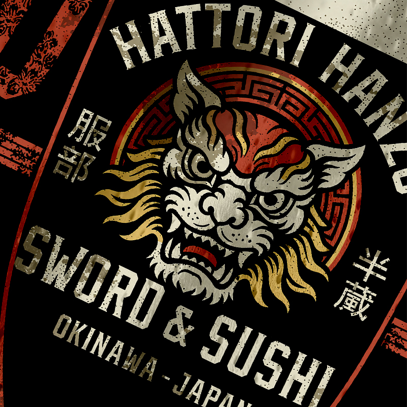 Modecanvas Shadow Shogun Jersey Tank