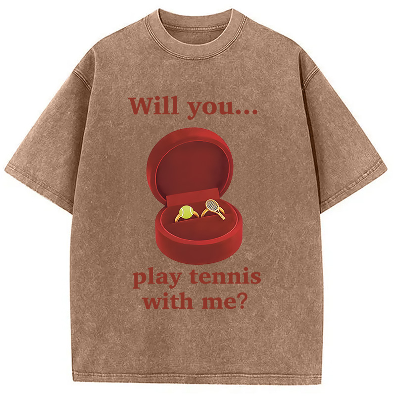 Modecanvas Will You... DTG Printing Washed T-Shirt