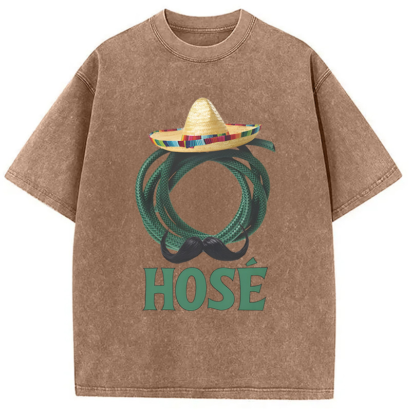Modecanvas Hose DTG Printing Washed T-Shirt