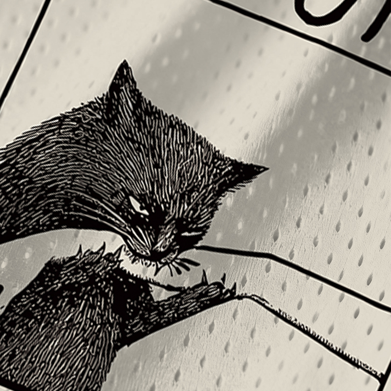 Modecanvas Cat Biting Arm Jersey Tank