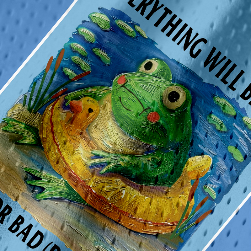 Modecanvas Everythings Ok Frog Jersey Tank