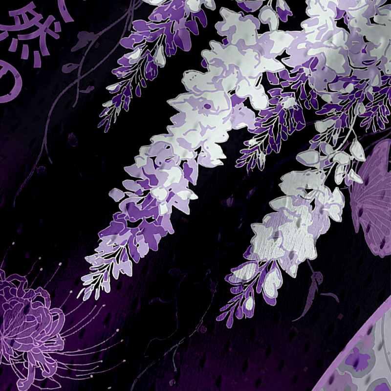 Modecanvas Wisteria Jpanese Flowers Jersey Tank