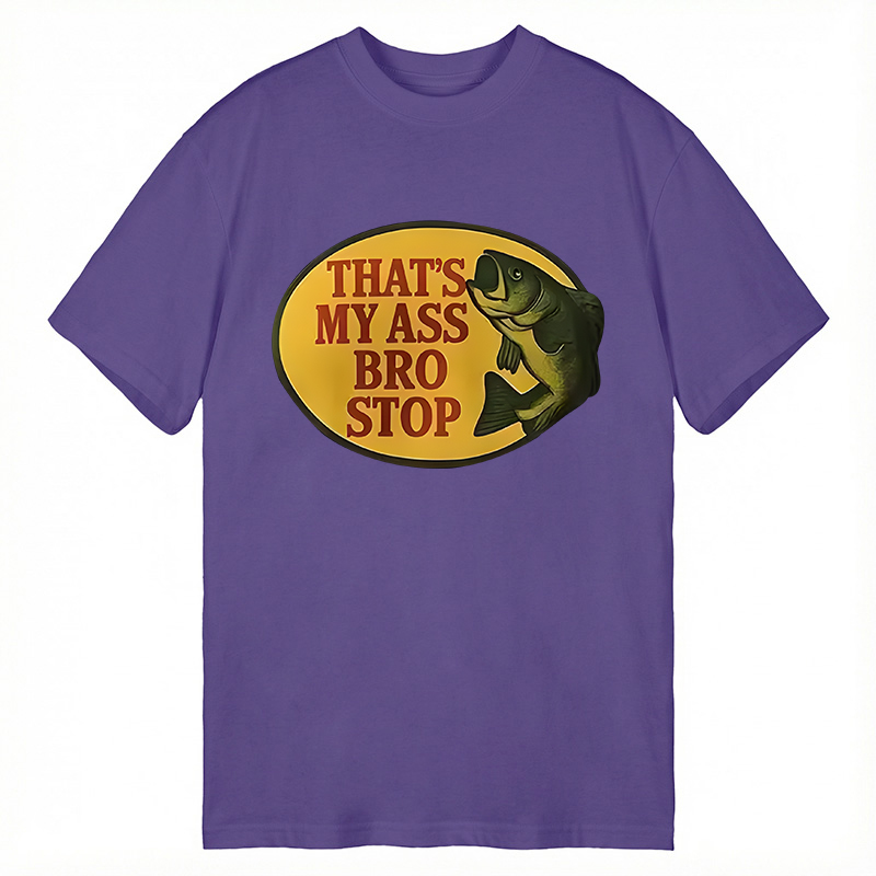 Modecanvas Bro Stop DTG Printing Classic T-Shirt-modecanvas