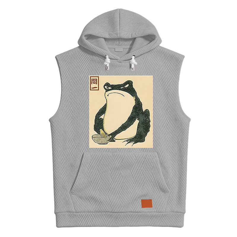 Modecanvas Matsumoto Hoji Japanese Frog Hooded Tank
