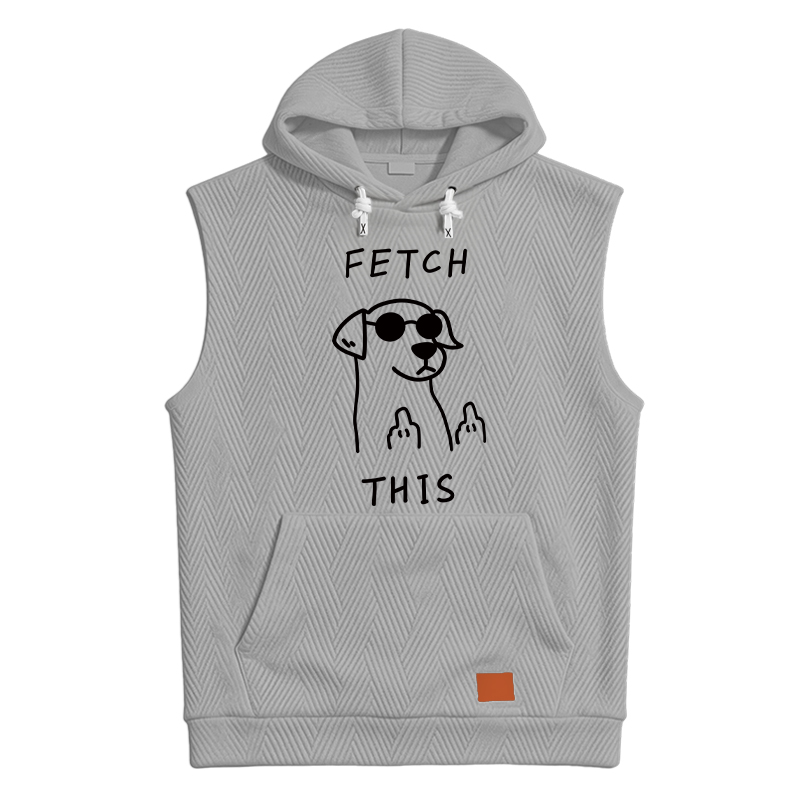 Modecanvas Rebellious Dog Hooded Tank