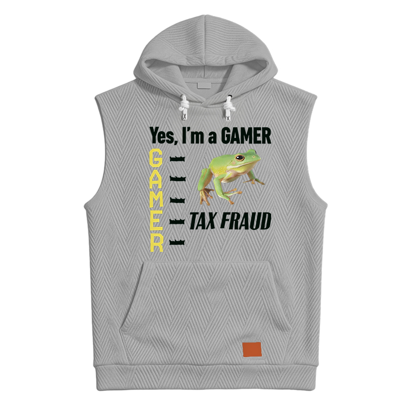 Modecanvas Frog Gamer Meme Hooded Tank