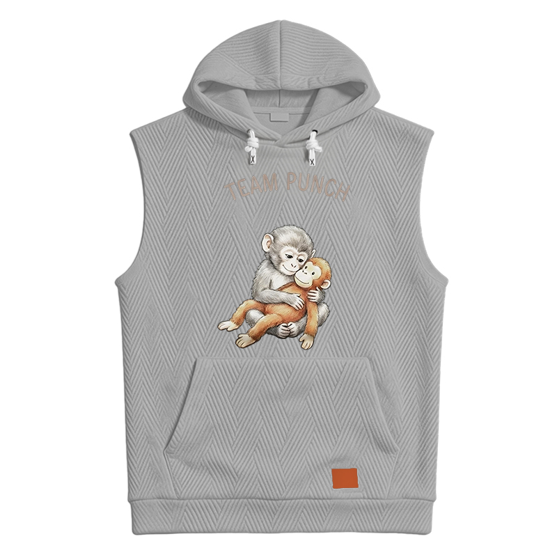 Modecanvas Baby Monkey Hooded Tank