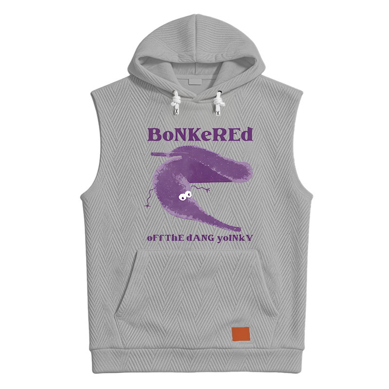 Modecanvas Bonkered of The Dang Yoinky Hooded Tank