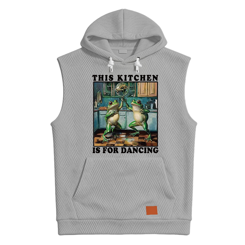Modecanvas This Kitchen Is For Dancing Hooded Tank