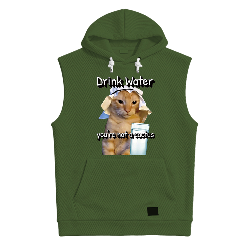 Modecanvas Drink Water Hooded Tank