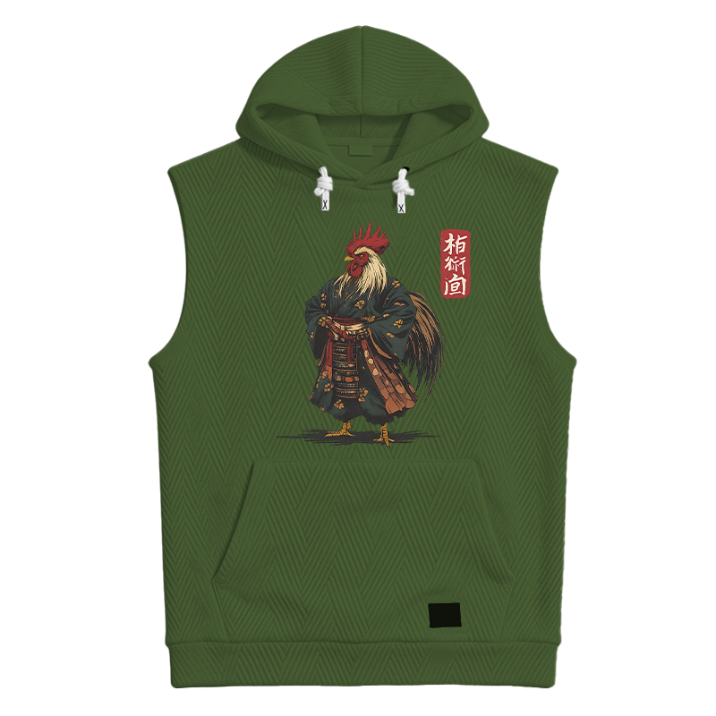 Modecanvas Samurai Rooster Hooded Tank