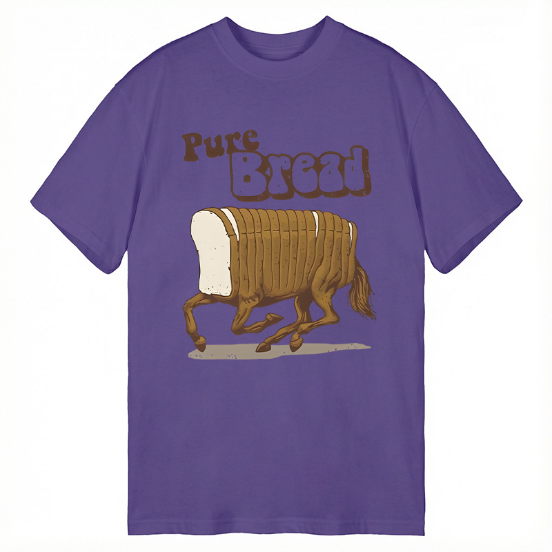 Modecanvas Pure Bread DTG Printing Classic T-Shirt-modecanvas