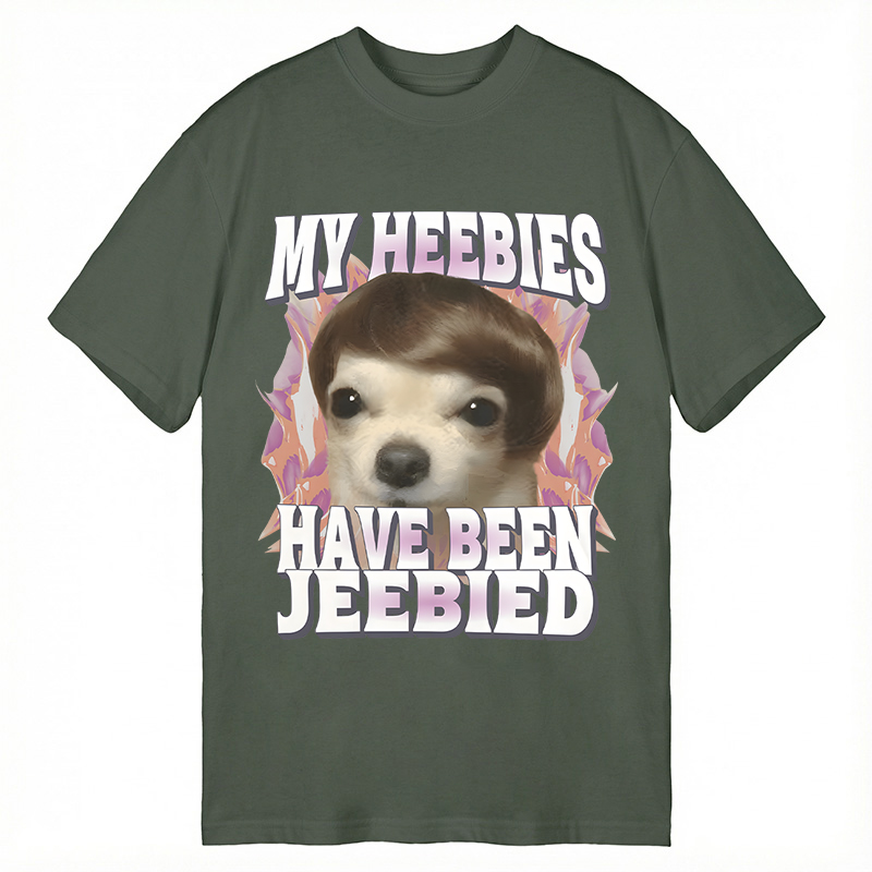 Modecanvas My Heebies Have Been Jeebied DTG Printing Classic T-Shirt-modecanvas