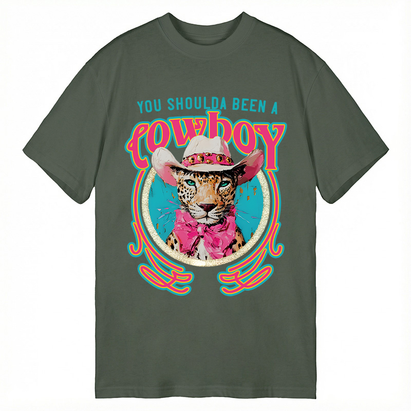Modecanvas You Shoulda Been a Cowboy DTG Printing Classic T-Shirt-modecanvas