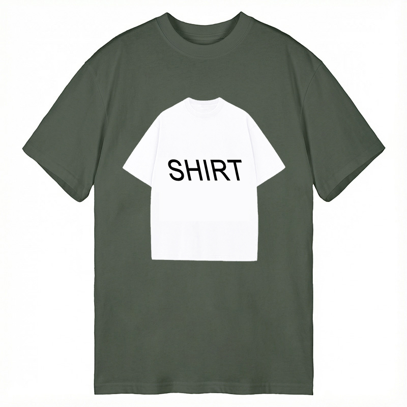 Modecanvas Shirt Of A Shirt Funny Meme DTG Printing Classic T-Shirt-modecanvas
