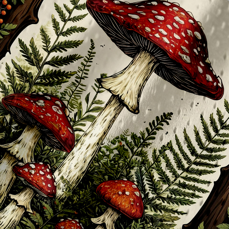 Modecanvas Red Mushrooms Jersey Tank