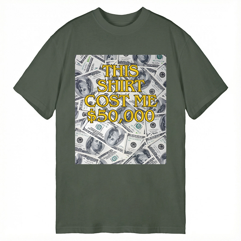 Modecanvas The Most Expensive DTG Printing Classic T-Shirt-modecanvas